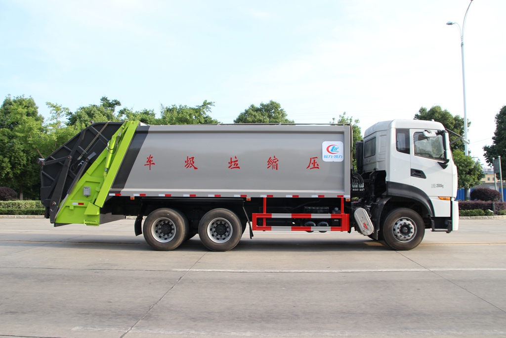 東風(fēng)天龍后雙橋壓縮垃圾車