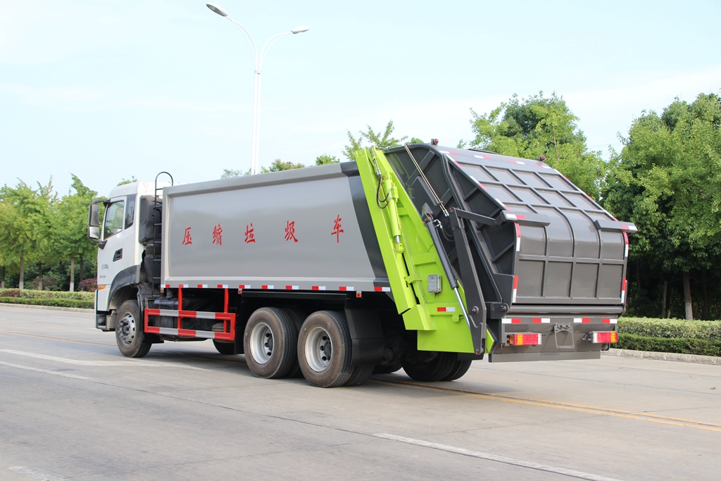 東風(fēng)天龍后雙橋壓縮垃圾車